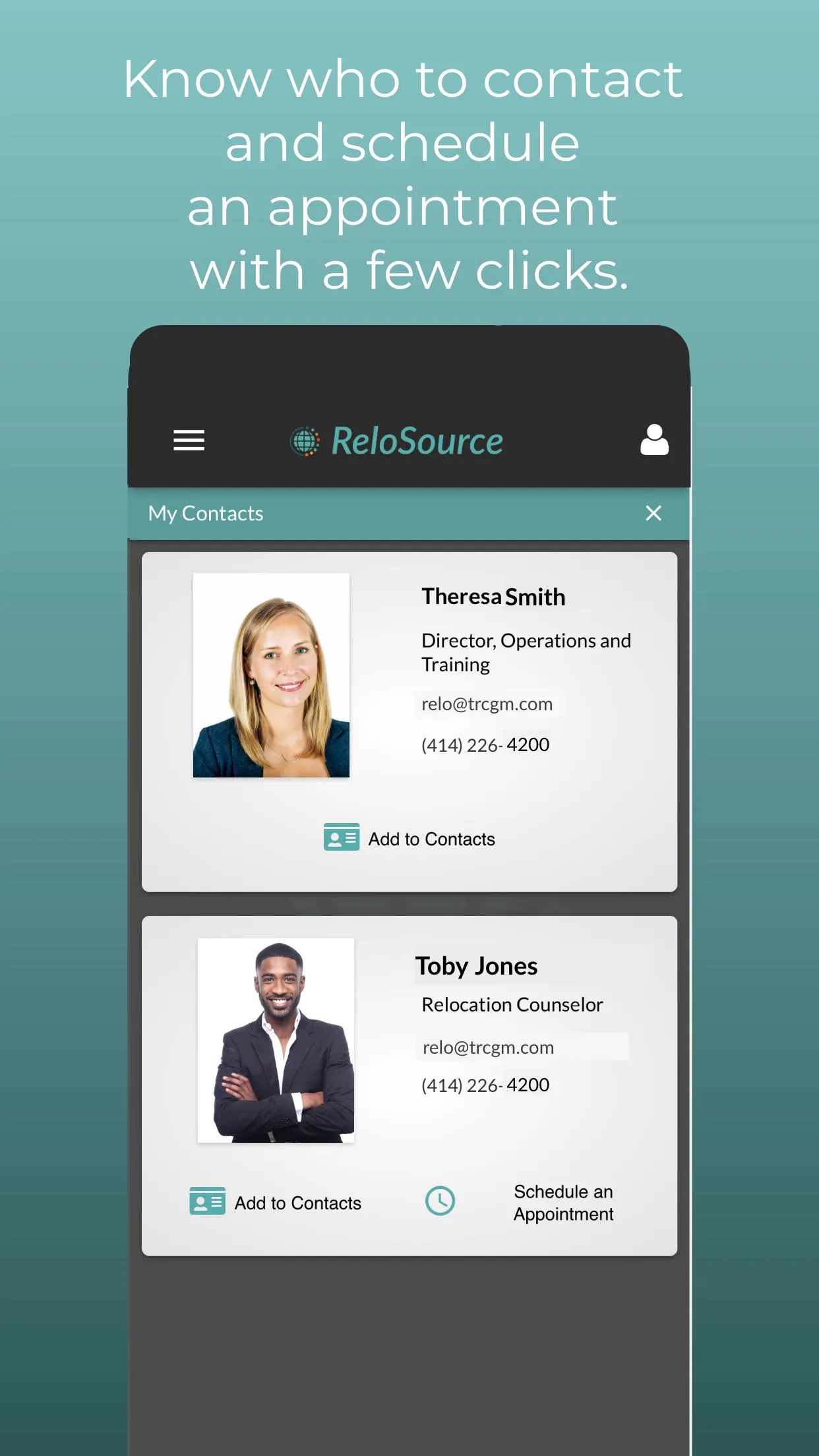 TRC ReloSource | Indus Appstore | Screenshot