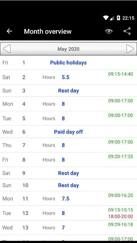 Working Diary | Indus Appstore | Screenshot