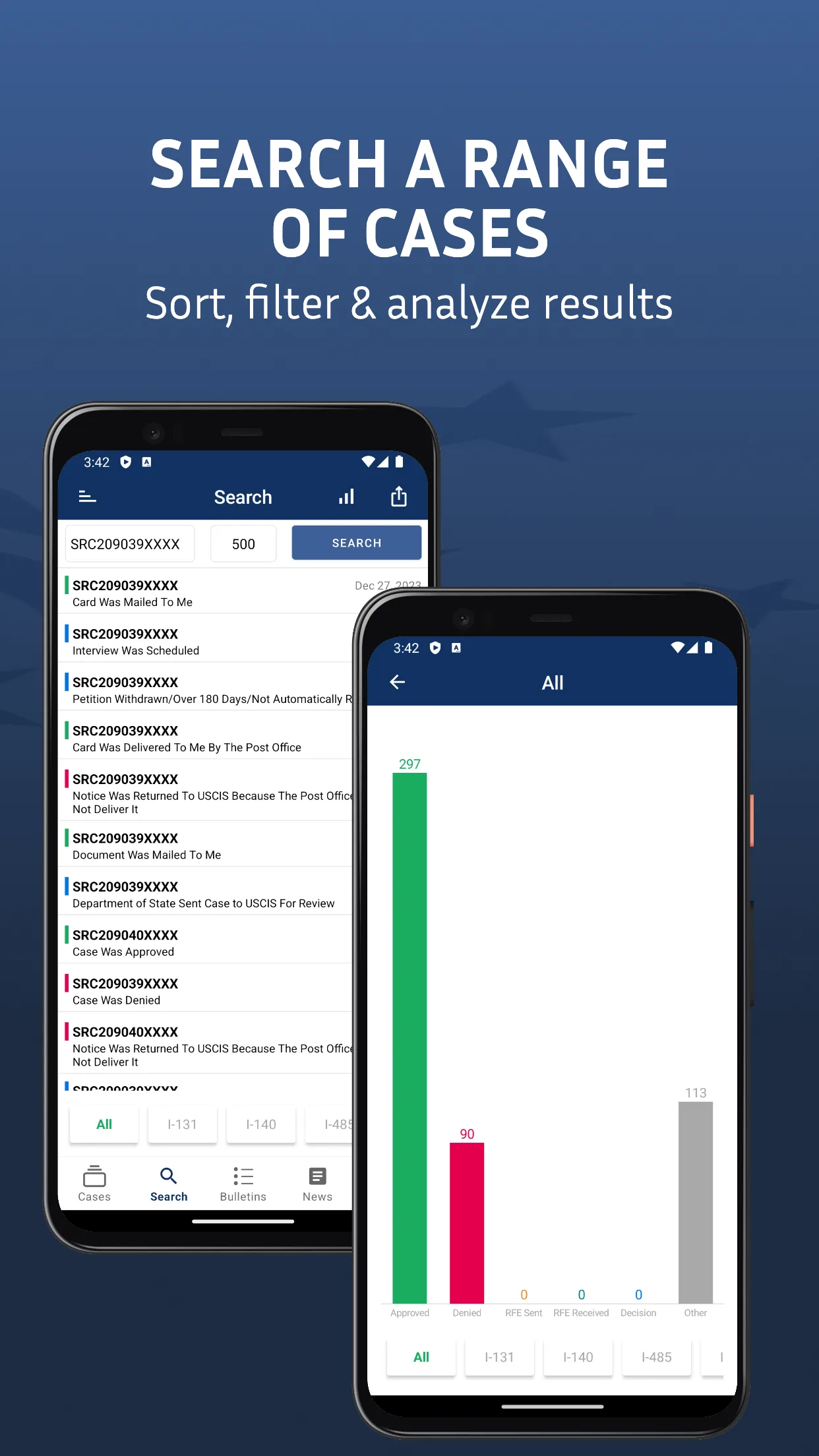 Case Tracker US Immigration | Indus Appstore | Screenshot