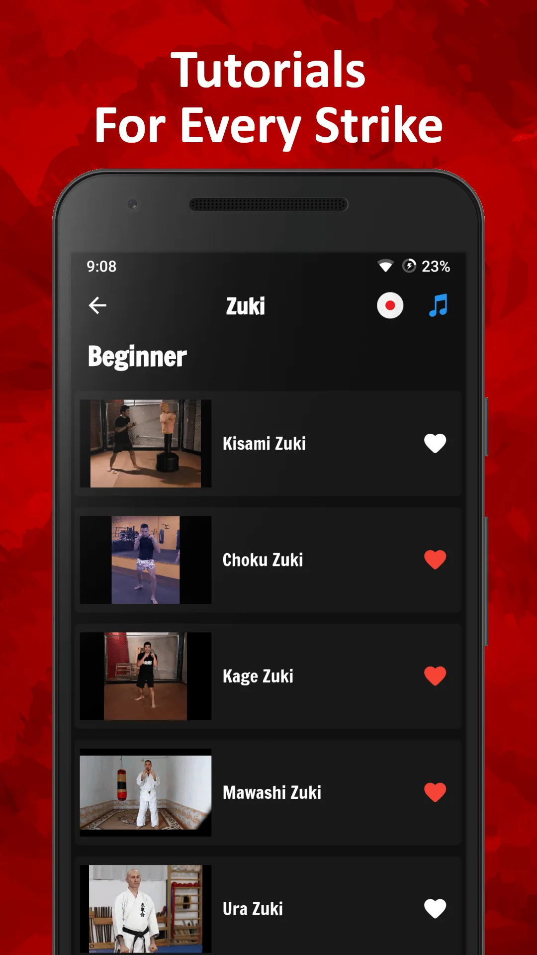 Karate Training - Videos | Indus Appstore | Screenshot