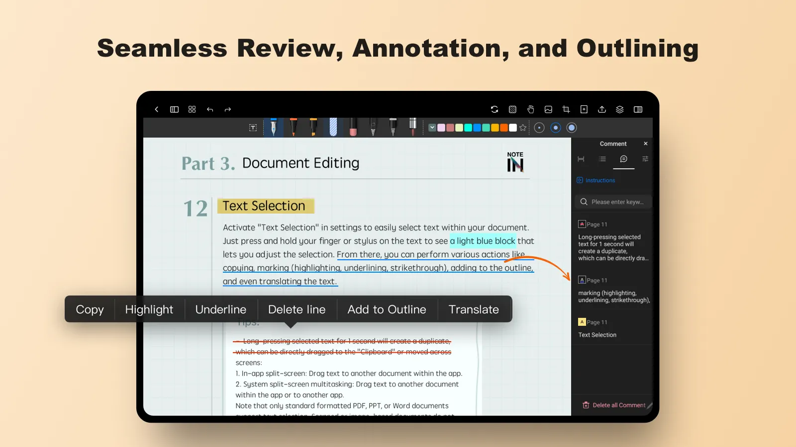 Notein: Handwriting,Notes,PDFs | Indus Appstore | Screenshot