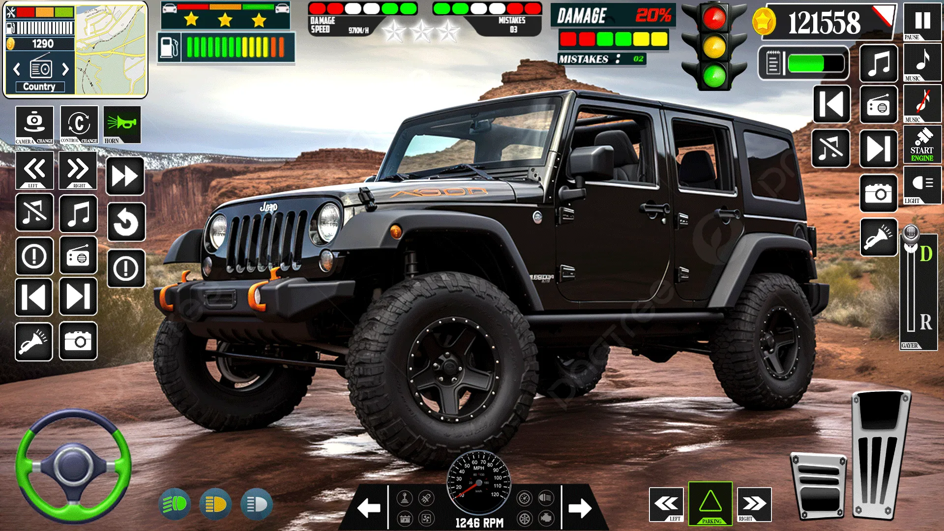 US Offroad Jeep Driving Games | Indus Appstore | Screenshot