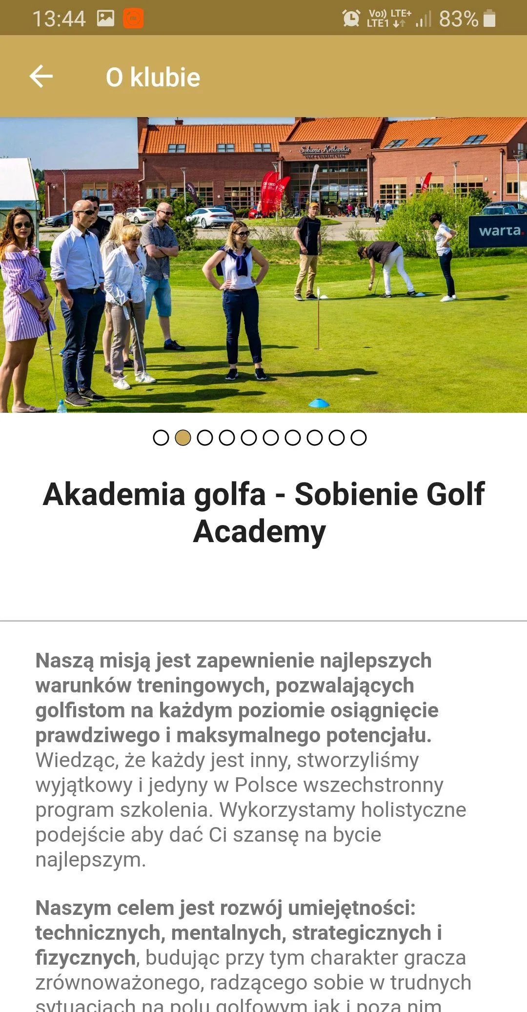 Sobienie Królewskie Golf & Cou | Indus Appstore | Screenshot