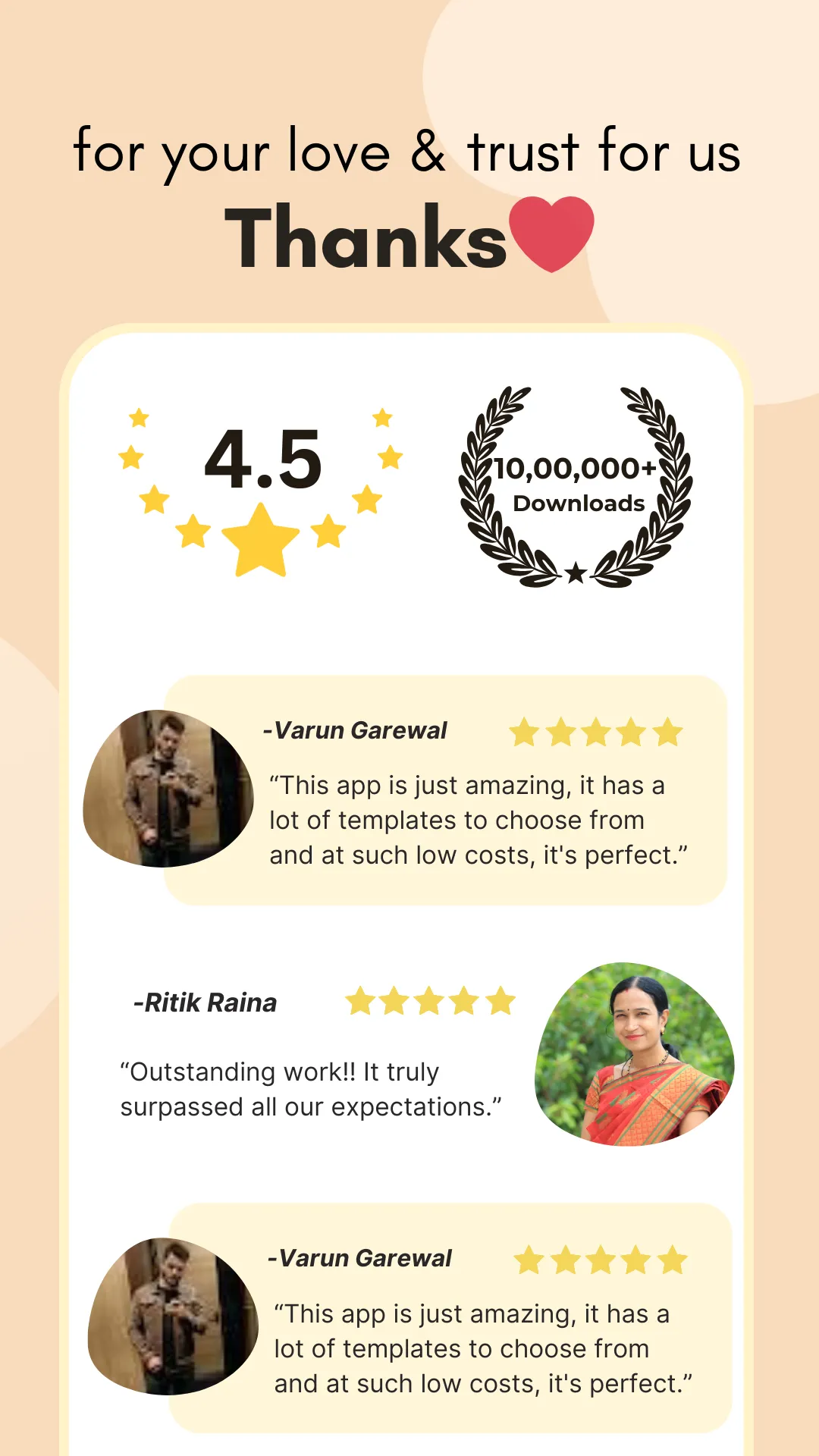 Wedding Invitation Card Maker | Indus Appstore | Screenshot