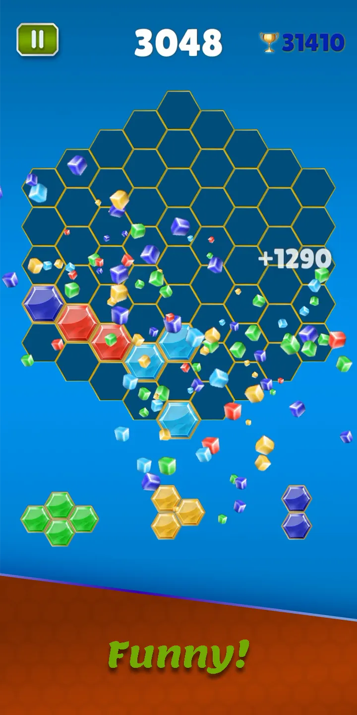 Infinite Hexa! - Block Puzzle | Indus Appstore | Screenshot