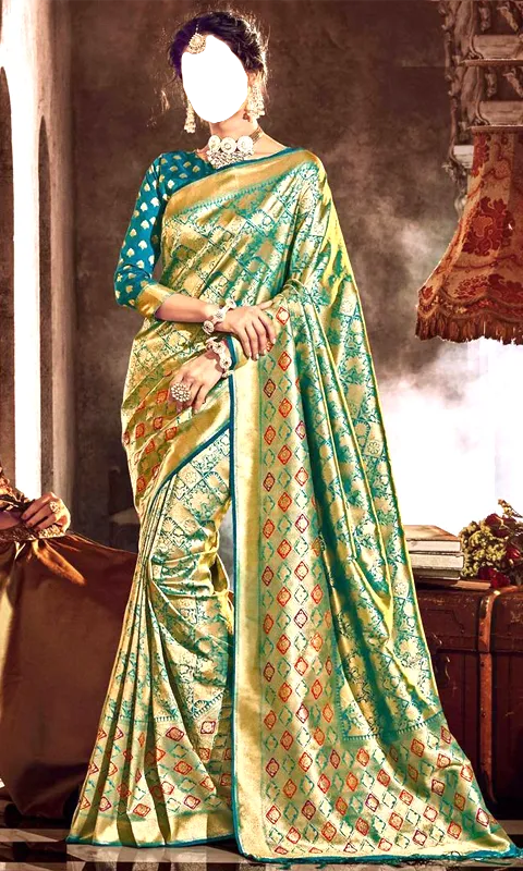 Pattu Sarees Photo Suit | Indus Appstore | Screenshot