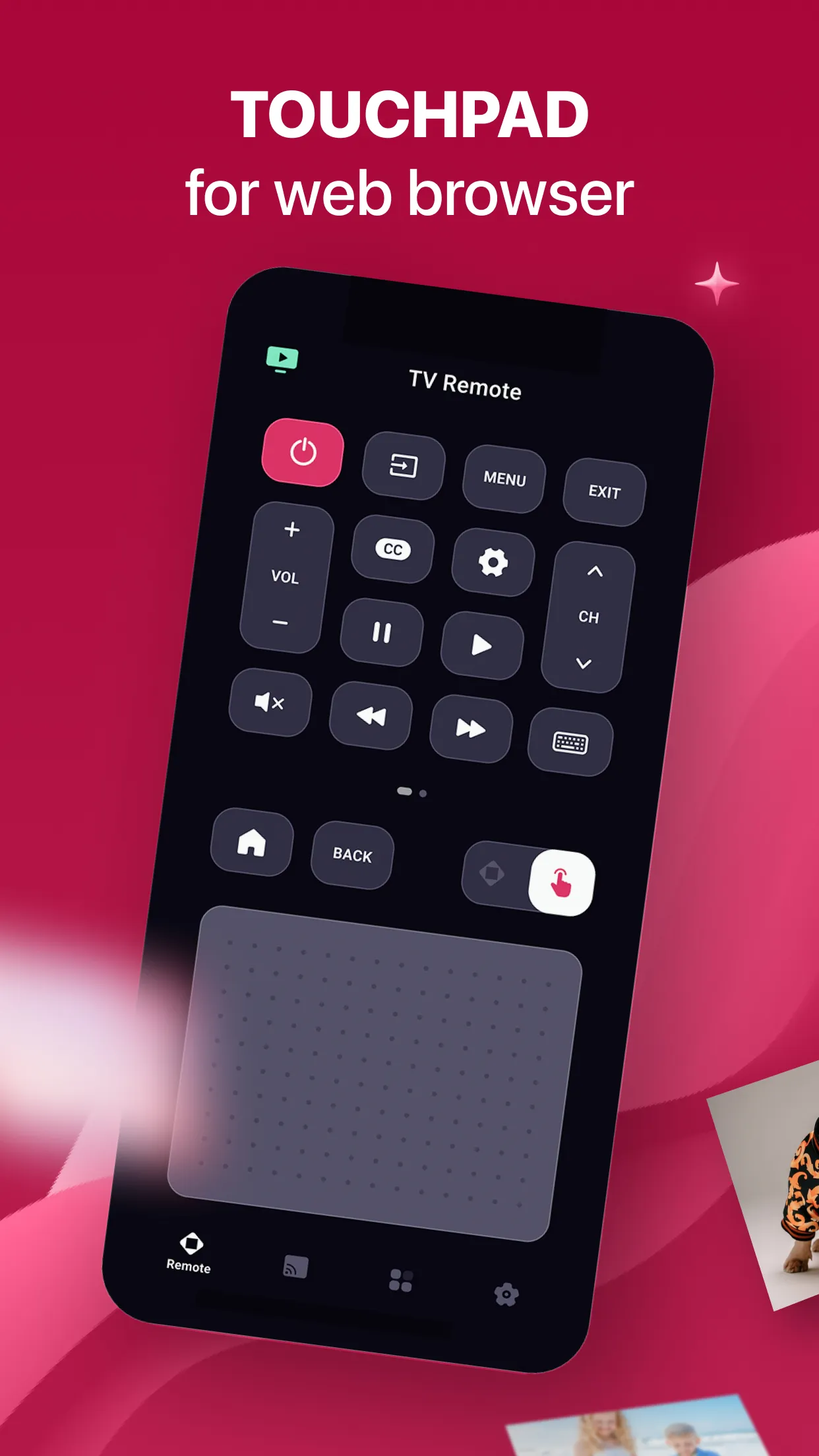 Smart Remote for LG ThinQ TV | Indus Appstore | Screenshot