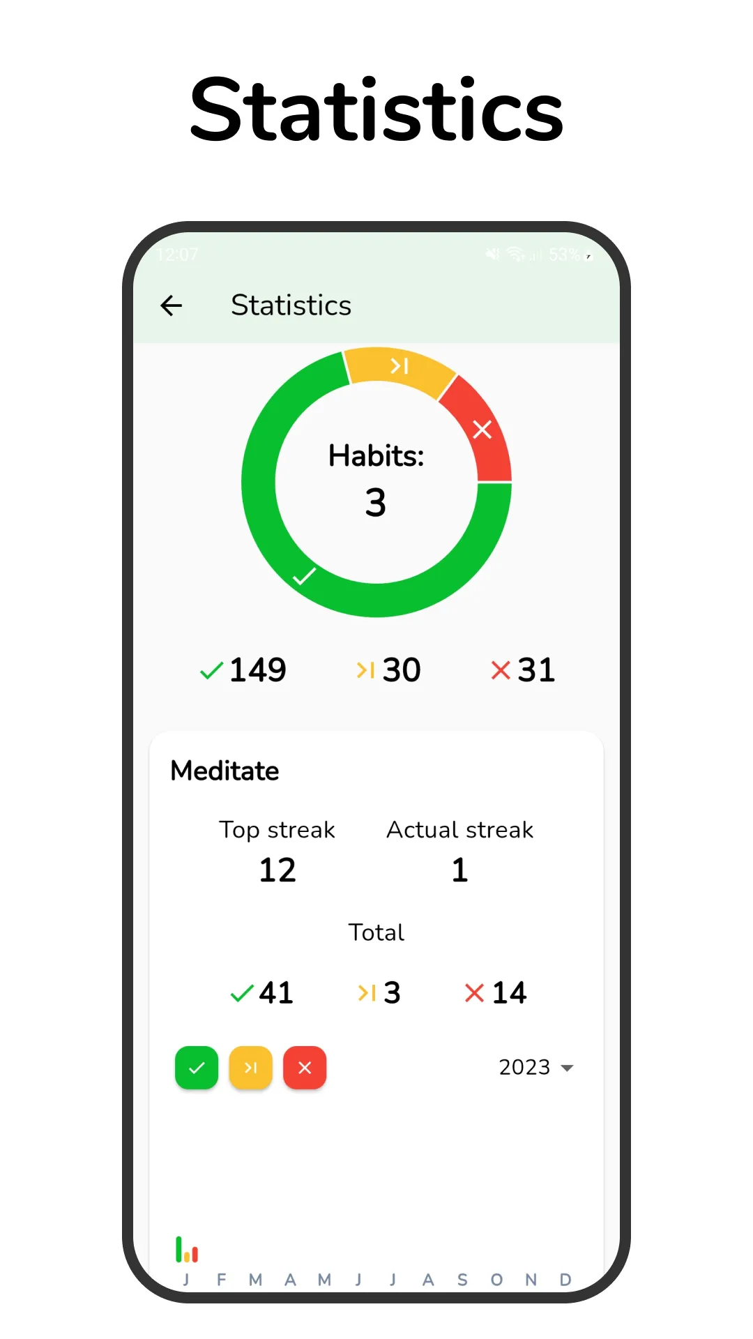 Habo (habit tracker) | Indus Appstore | Screenshot