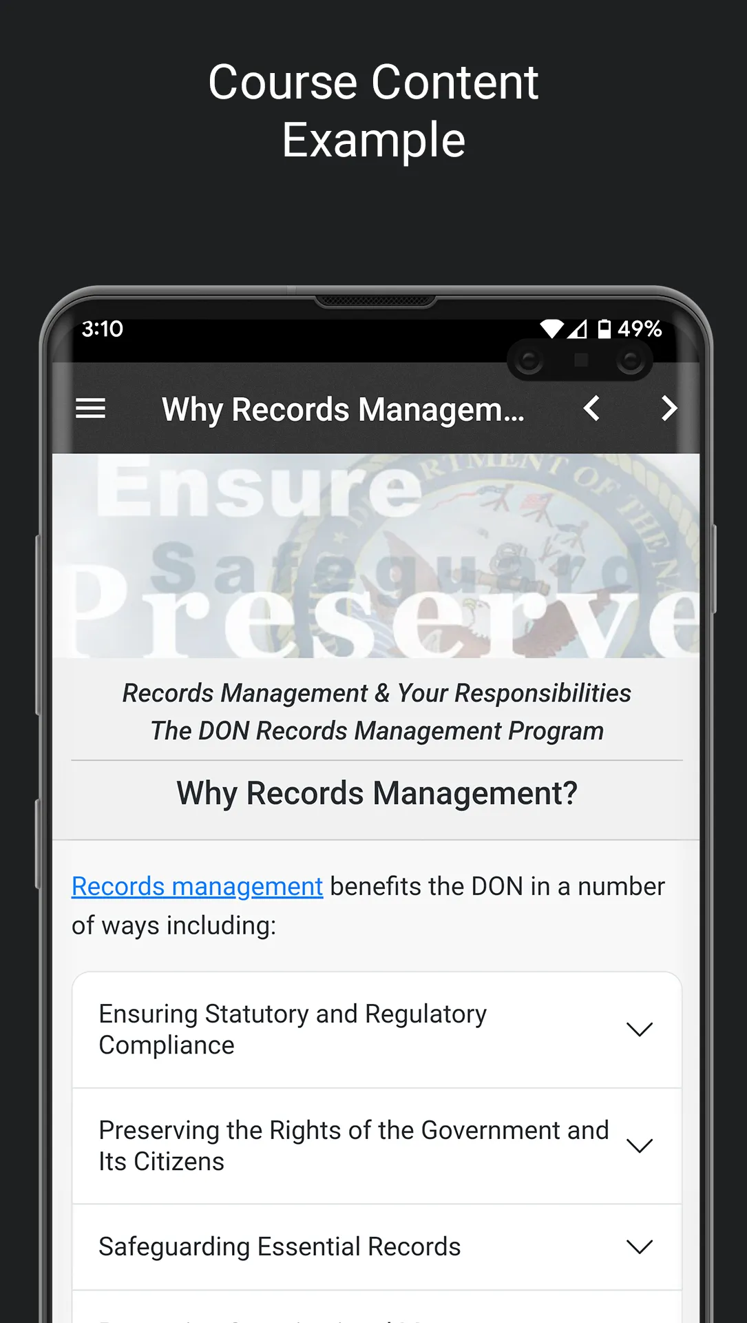 Records Management | Indus Appstore | Screenshot