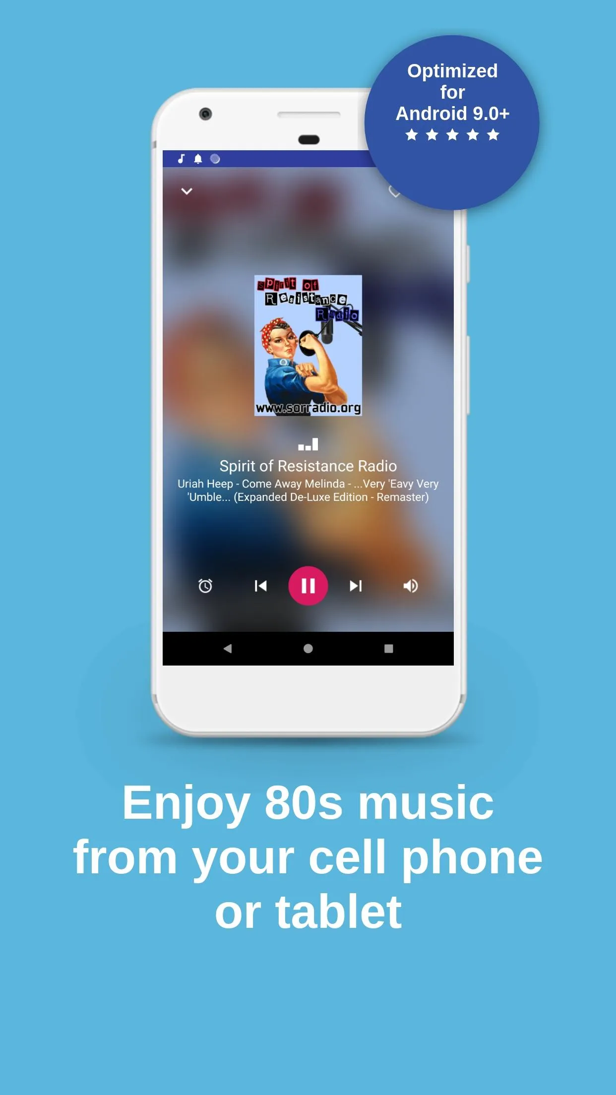 80s music radio stations | Indus Appstore | Screenshot