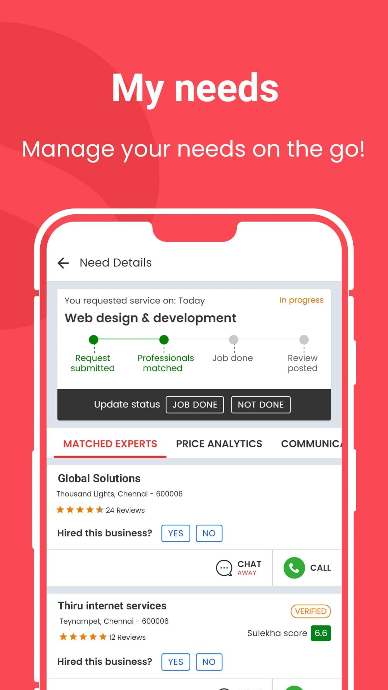 Sulekha: Hire Local Experts | Indus Appstore | Screenshot