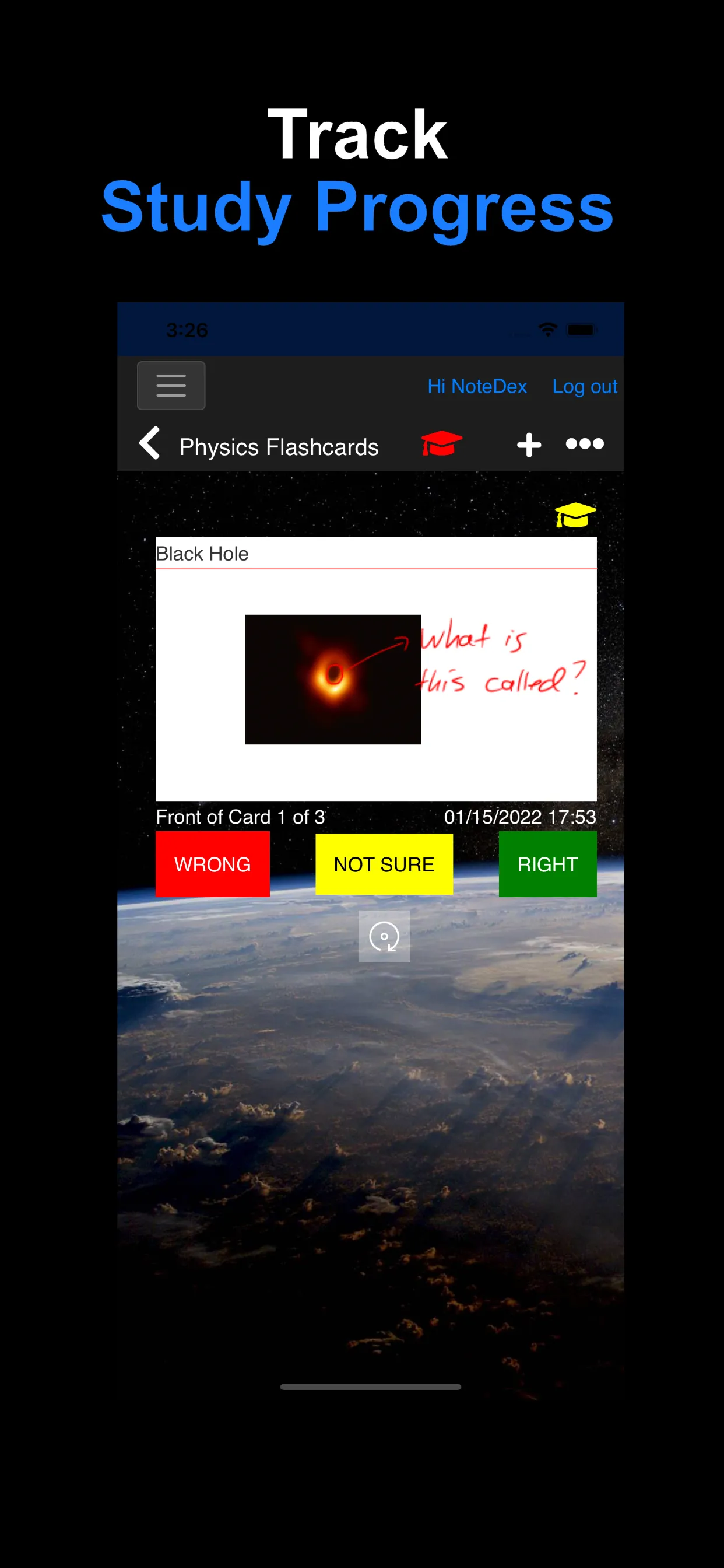 NoteDex: Index Cards Flashcard | Indus Appstore | Screenshot