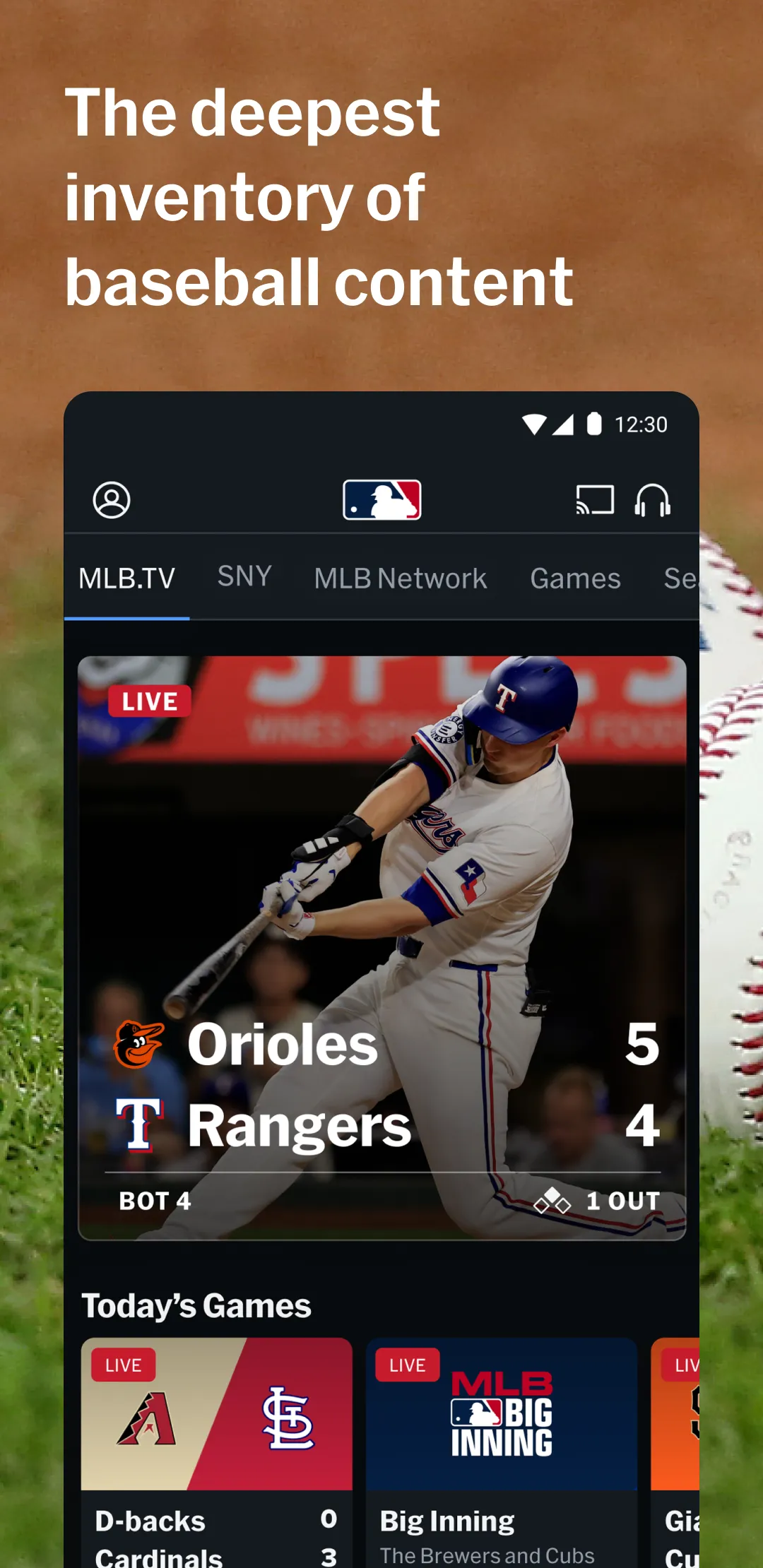 MLB | Indus Appstore | Screenshot