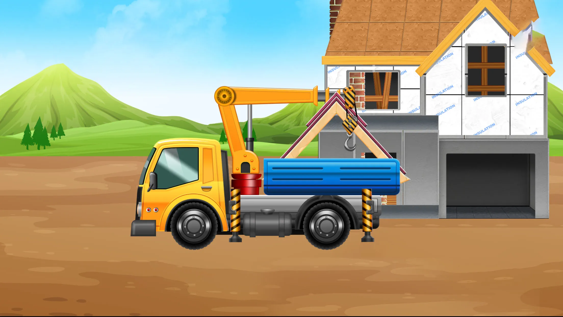 Construction Kids Build House | Indus Appstore | Screenshot