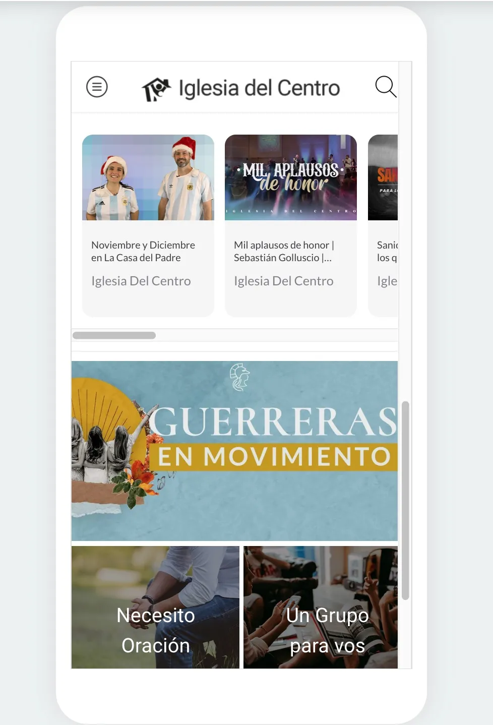 IGLESIA DEL CENTRO | Indus Appstore | Screenshot