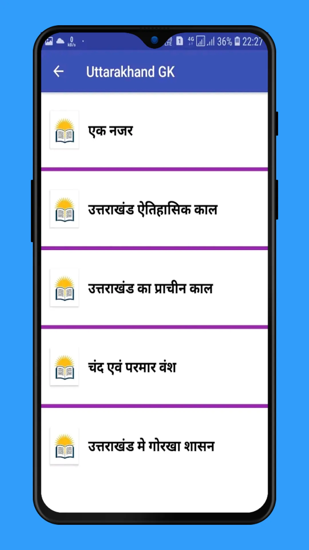 Uttarakhand General Knowledge | Indus Appstore | Screenshot