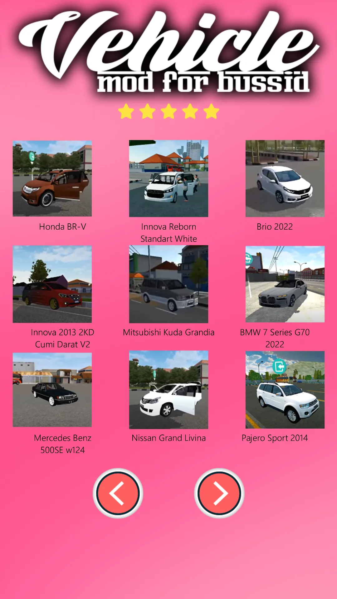 Vehicle Mod For Bussid | Indus Appstore | Screenshot