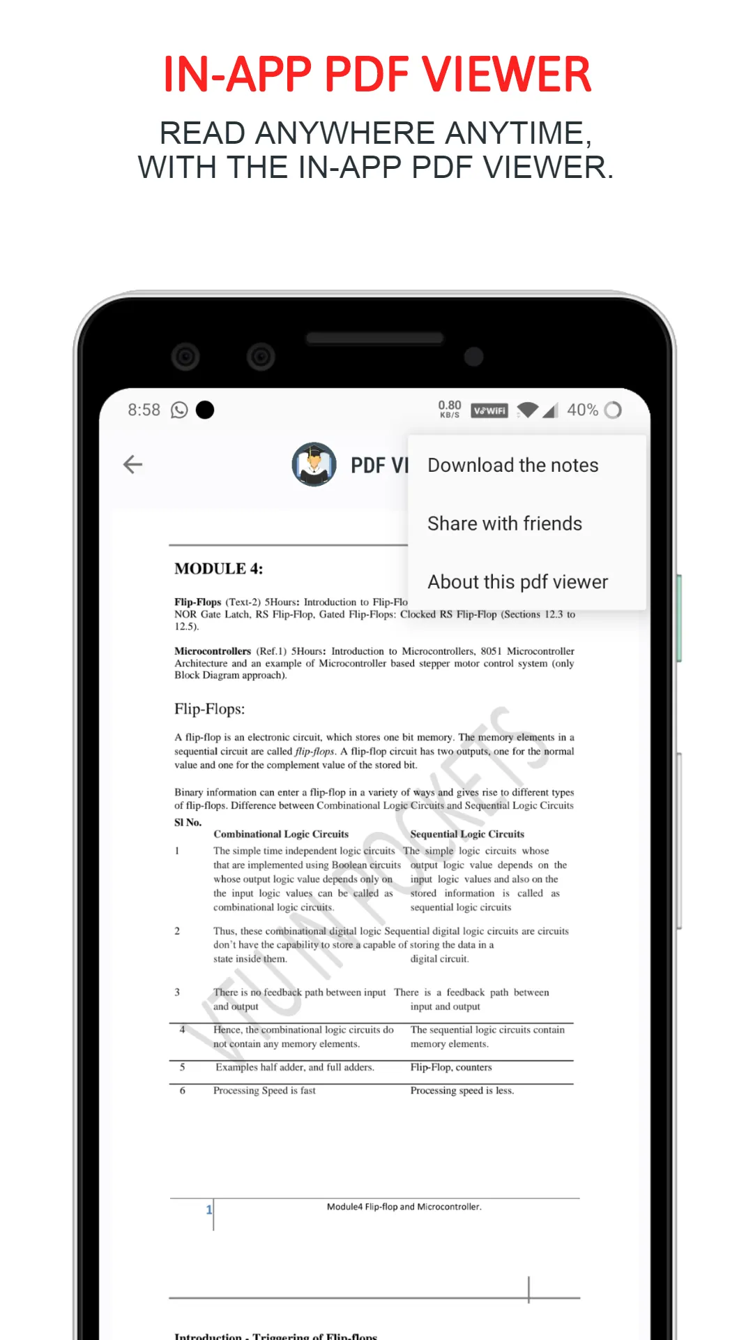 VTU in pockets - notes, news a | Indus Appstore | Screenshot