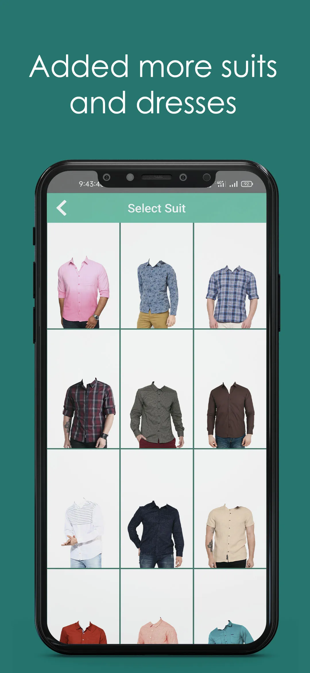 Man Casual Shirt Photo Suit | Indus Appstore | Screenshot
