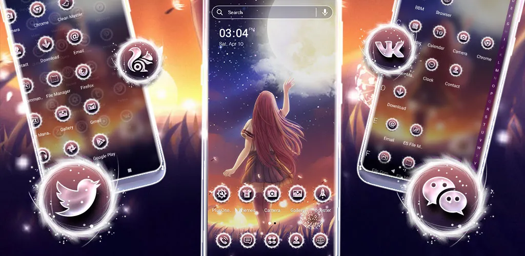 Anime Alone Girl Theme | Indus Appstore | Screenshot