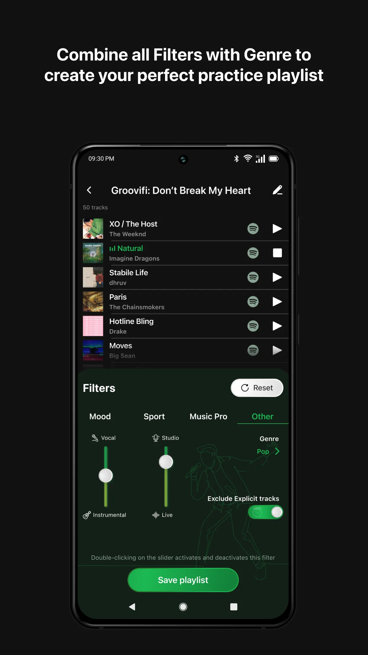 Groovifi - Playlist Generator | Indus Appstore | Screenshot