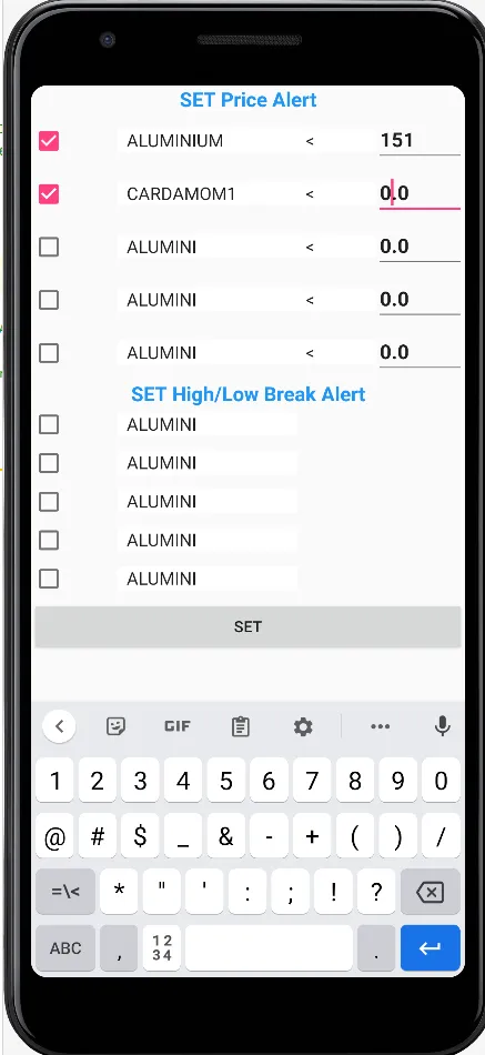 MCX Live Market Watch & Chart | Indus Appstore | Screenshot