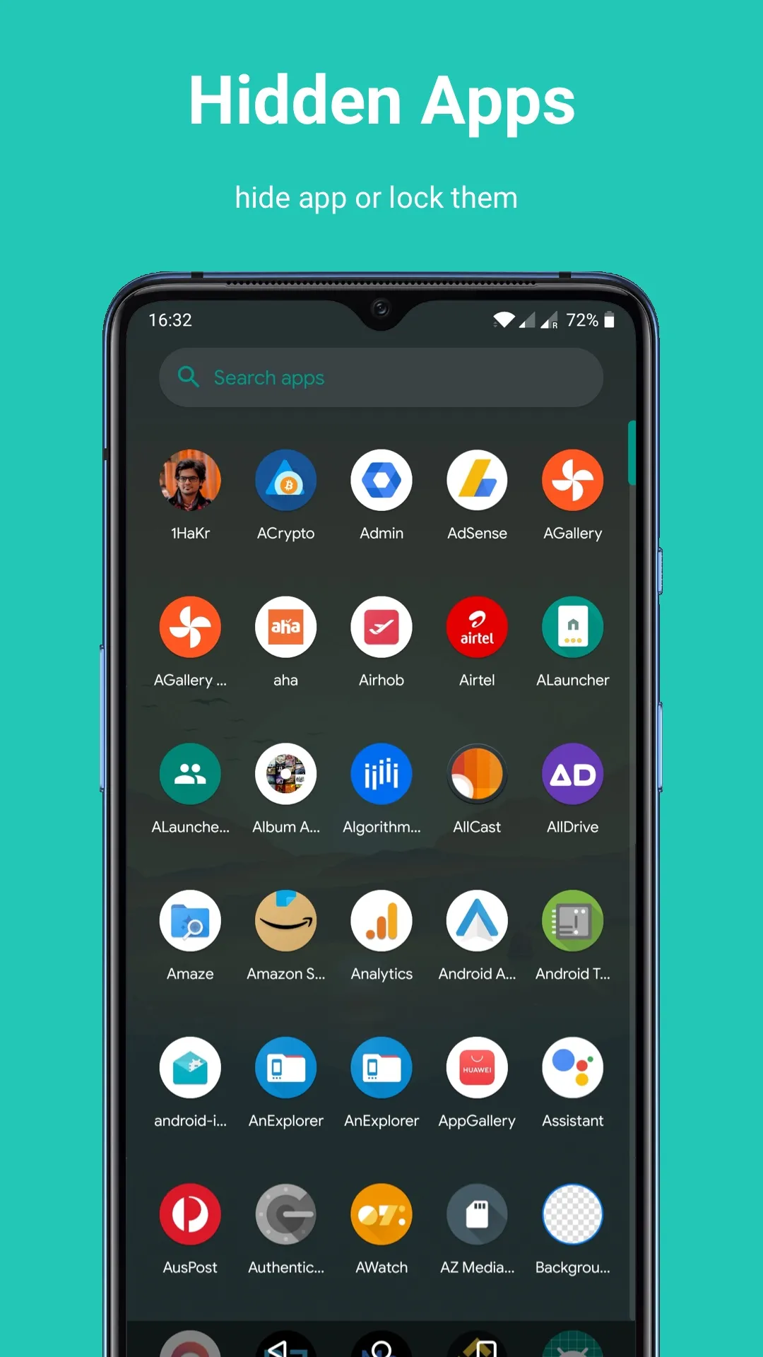 Material Pixel Launcher Lock | Indus Appstore | Screenshot