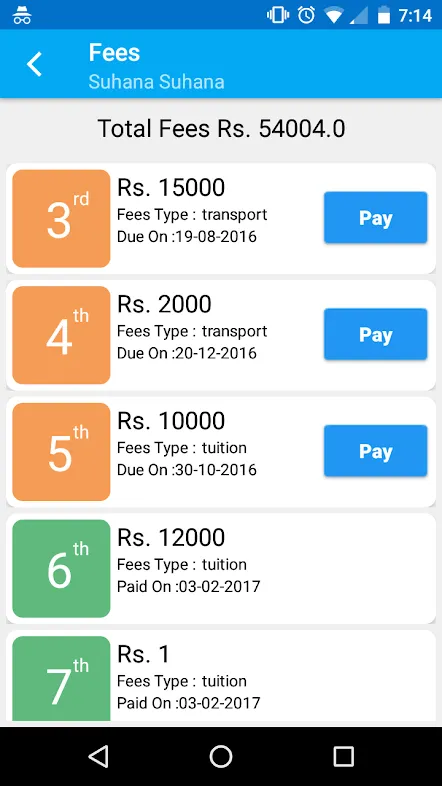 NPS Diary | Indus Appstore | Screenshot