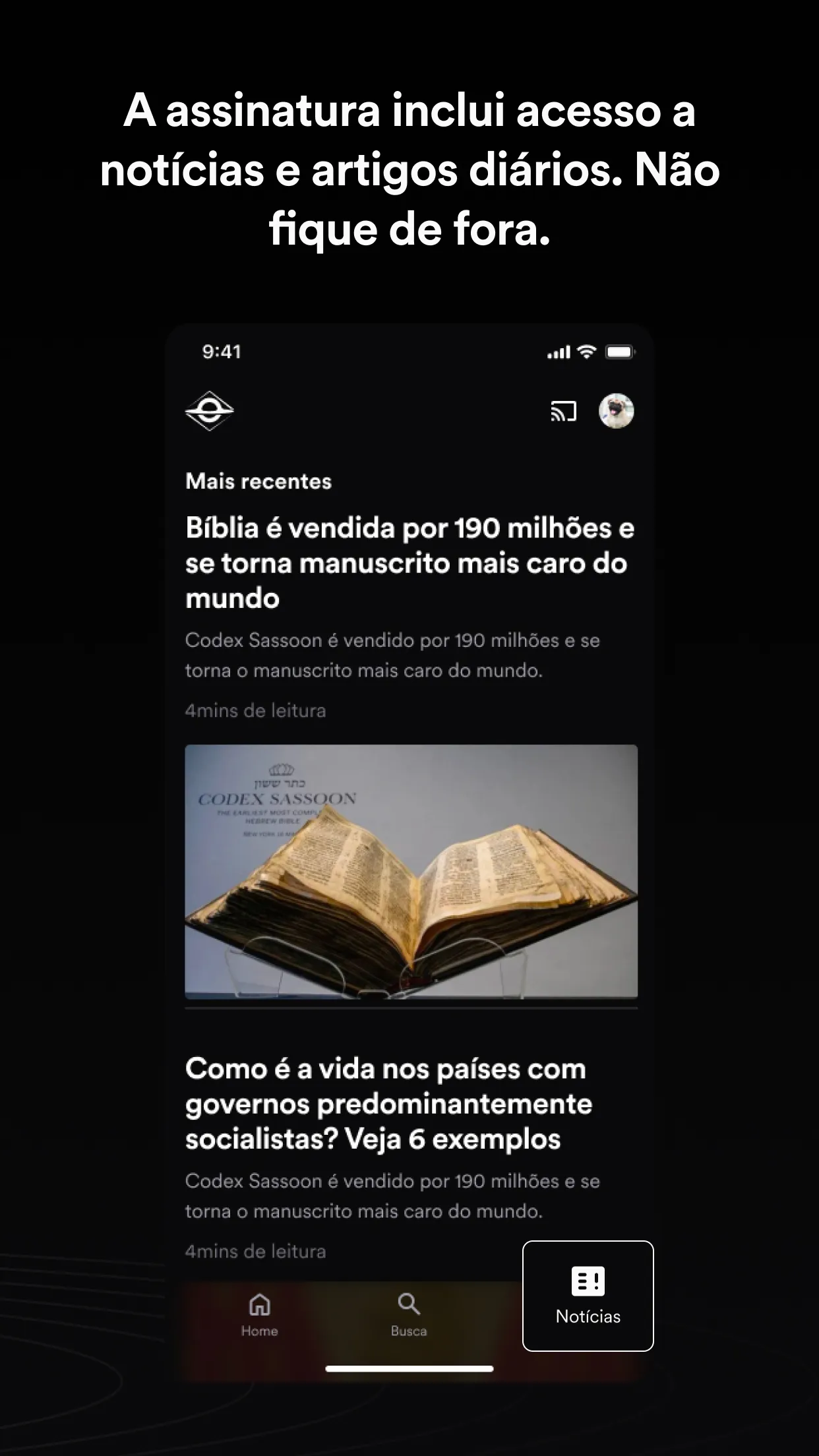 Brasil Paralelo | Indus Appstore | Screenshot