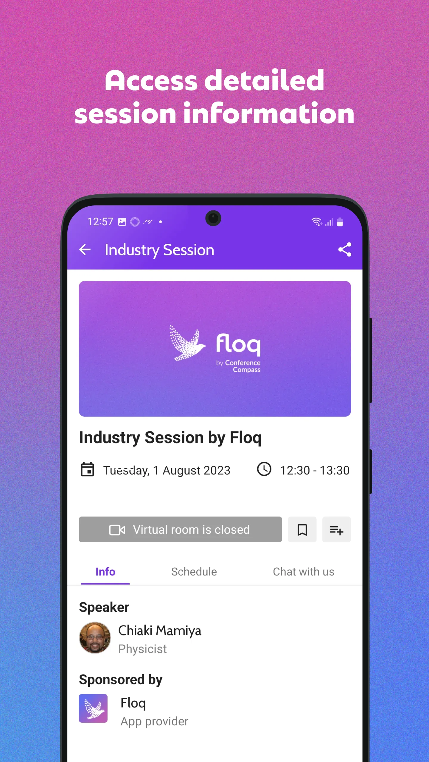 Floq by Conference Compass | Indus Appstore | Screenshot