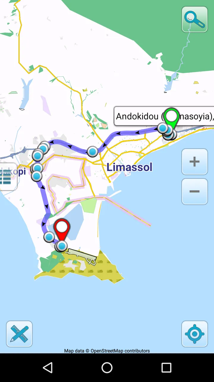 Map of Cyprus offline | Indus Appstore | Screenshot