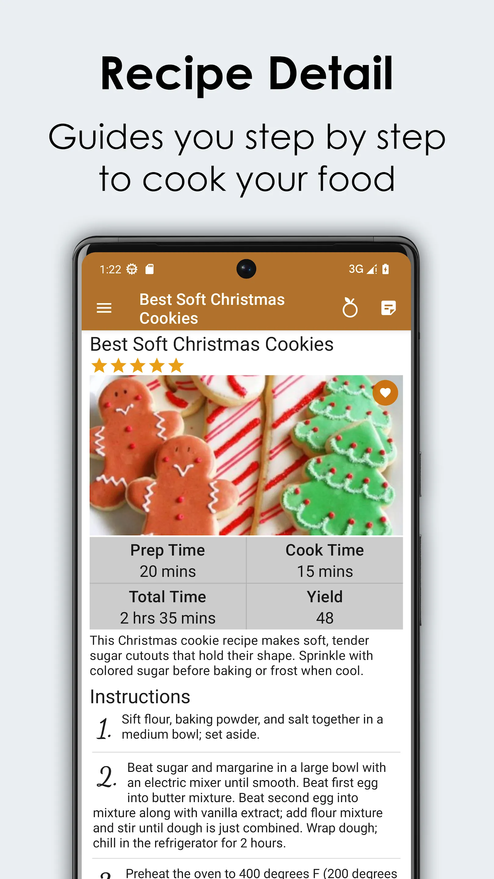 Cookies Recipes Cookbook | Indus Appstore | Screenshot