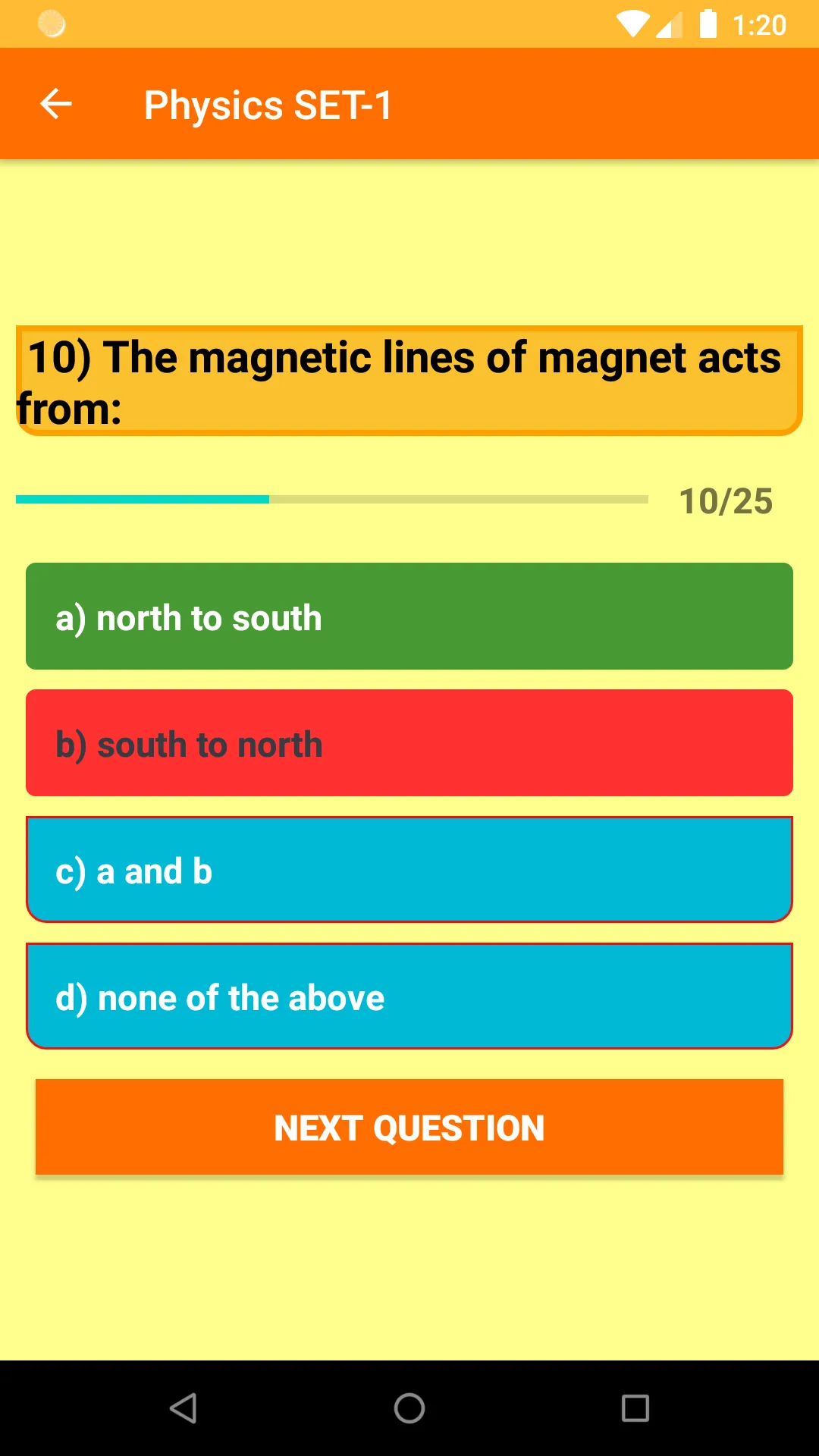 CTEVT Entrance MCQ | Indus Appstore | Screenshot