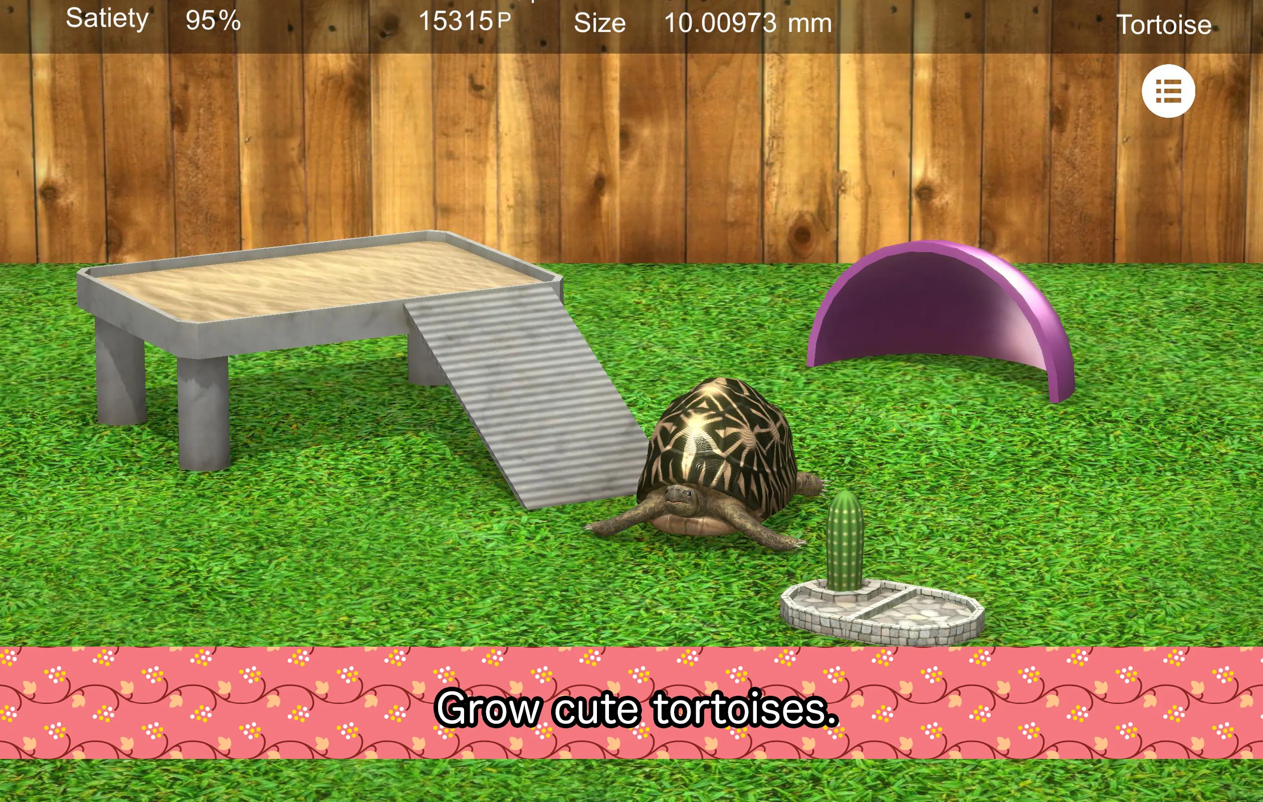 Tortoise to grow relaxedly | Indus Appstore | Screenshot