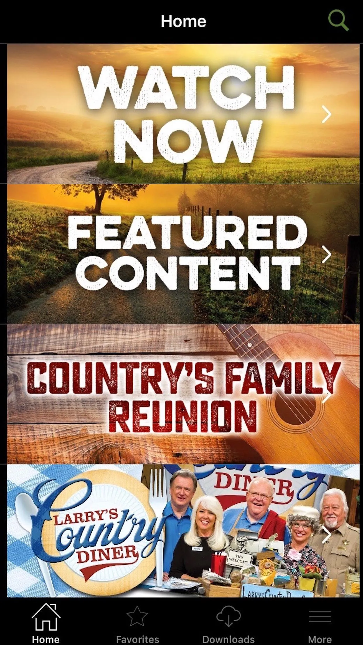 Country Road TV | Indus Appstore | Screenshot