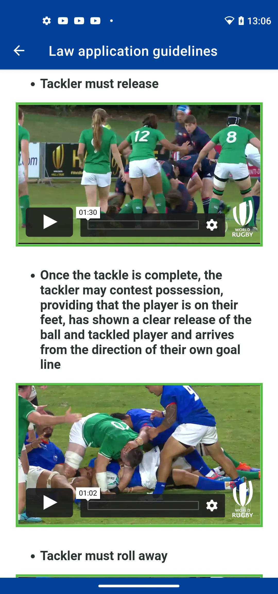 Laws of Rugby | Indus Appstore | Screenshot