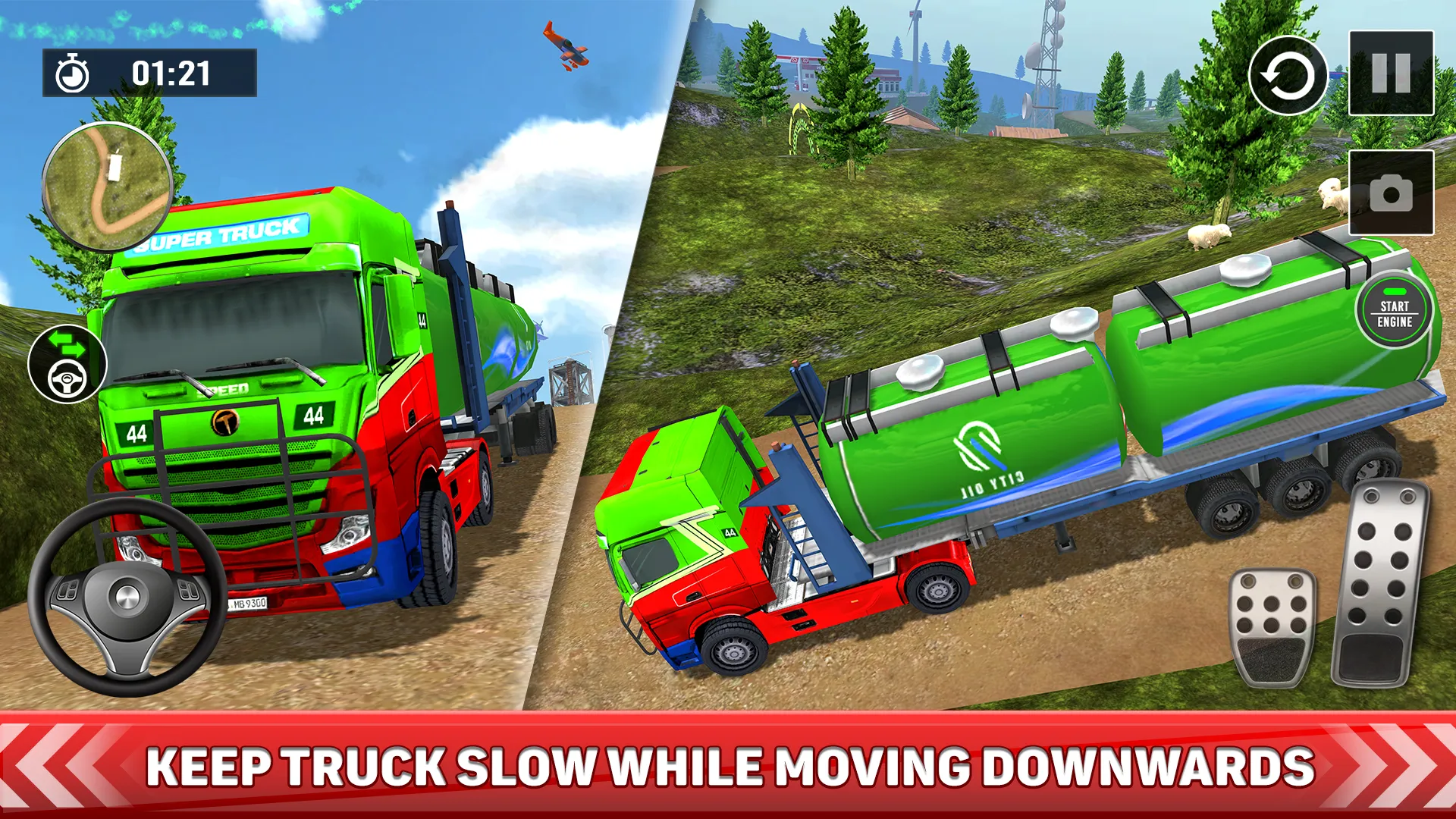 Oil Truck Games: Driving Games | Indus Appstore | Screenshot