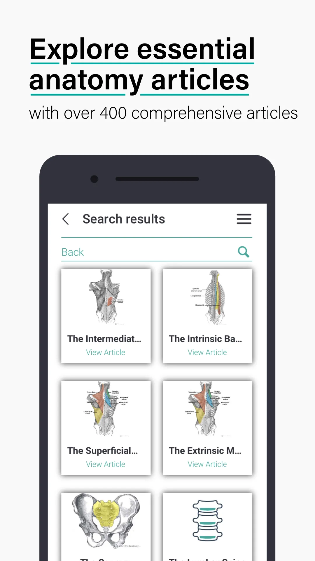 Teach Me Anatomy | Indus Appstore | Screenshot