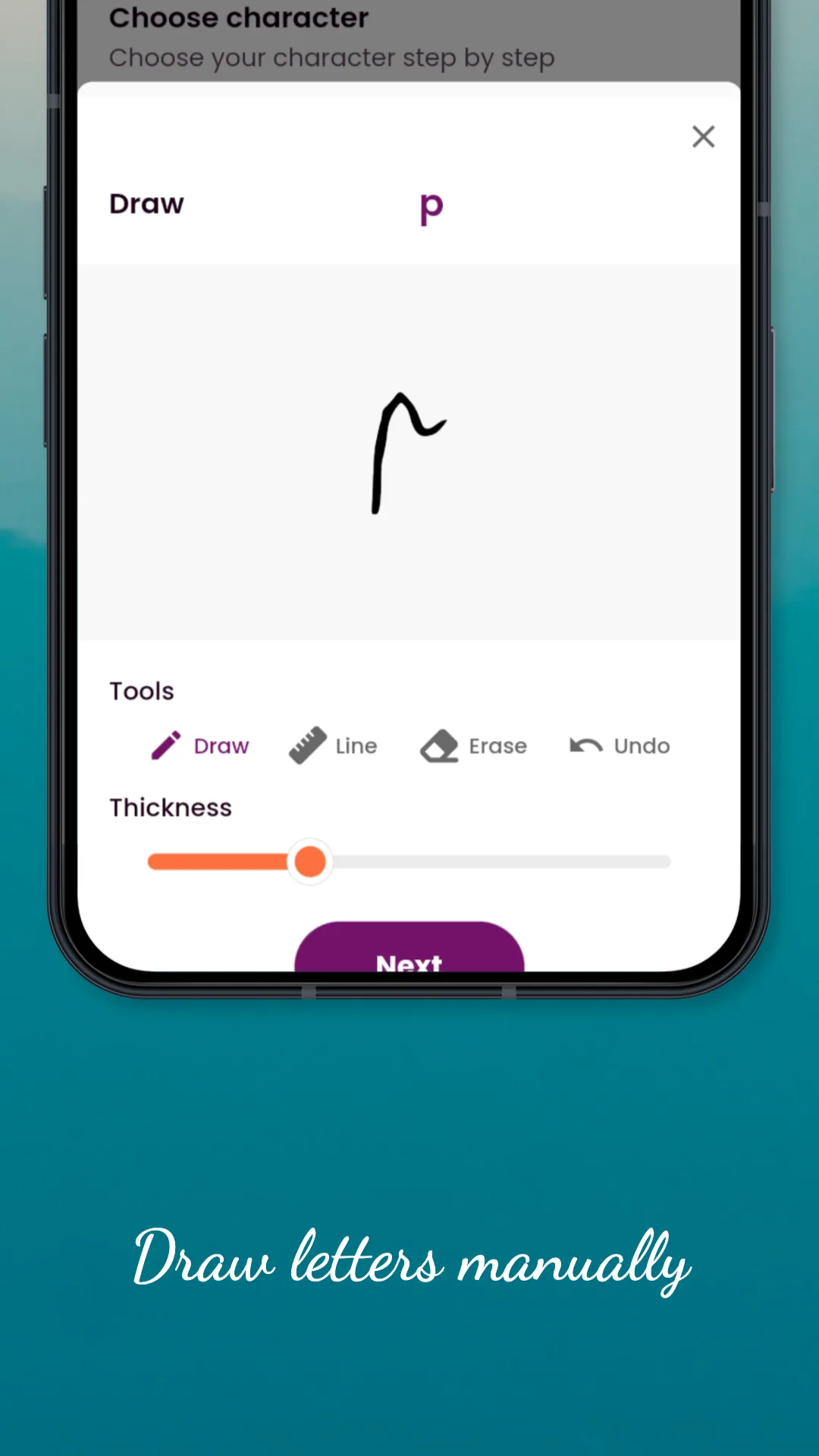 HandWriting Font Maker | Indus Appstore | Screenshot