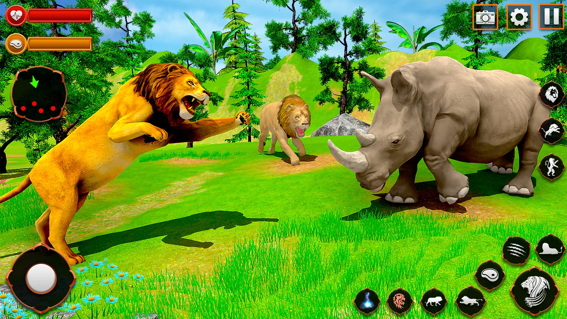 Animal Games Lion Simulator | Indus Appstore | Screenshot