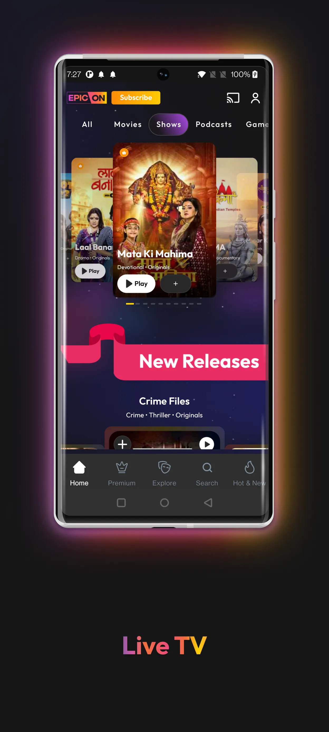 EPIC ON - Originals, Movies | Indus Appstore | Screenshot