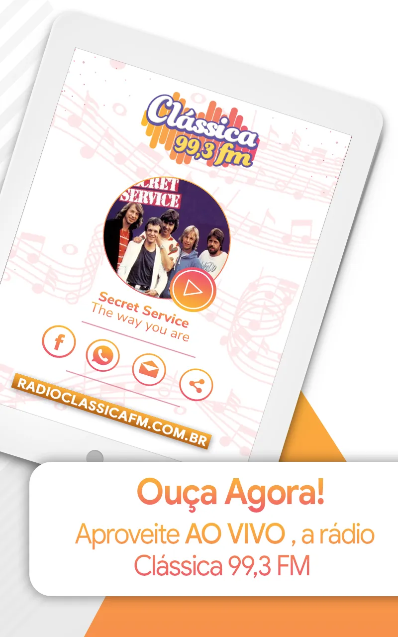 Clássica FM – Foz do Iguaçu | Indus Appstore | Screenshot