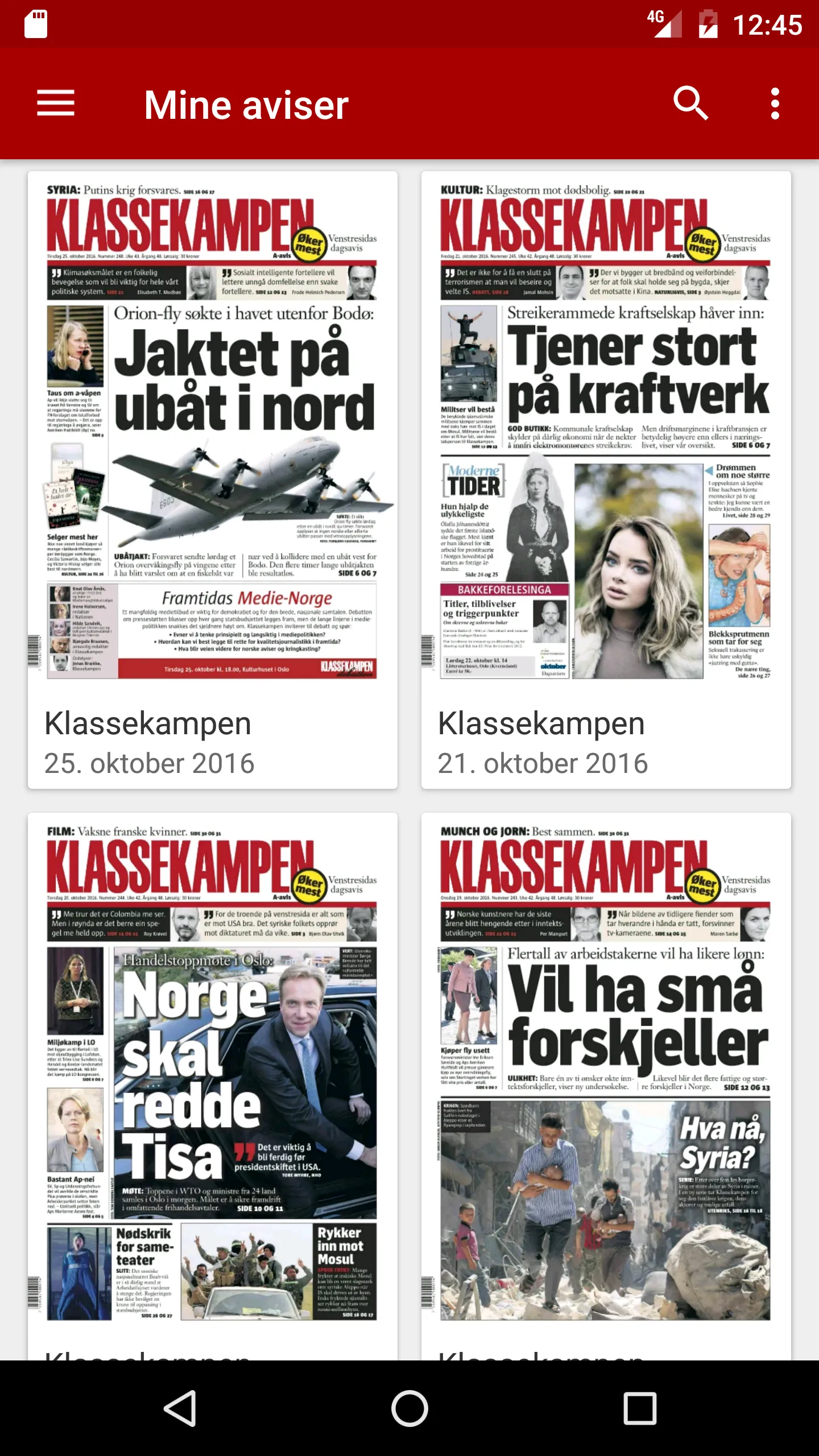 Klassekampen | Indus Appstore | Screenshot