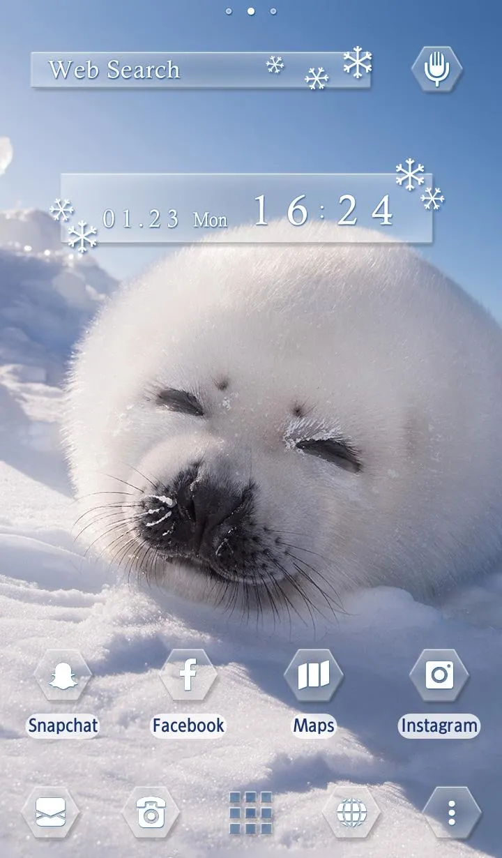 Baby Seal Theme | Indus Appstore | Screenshot