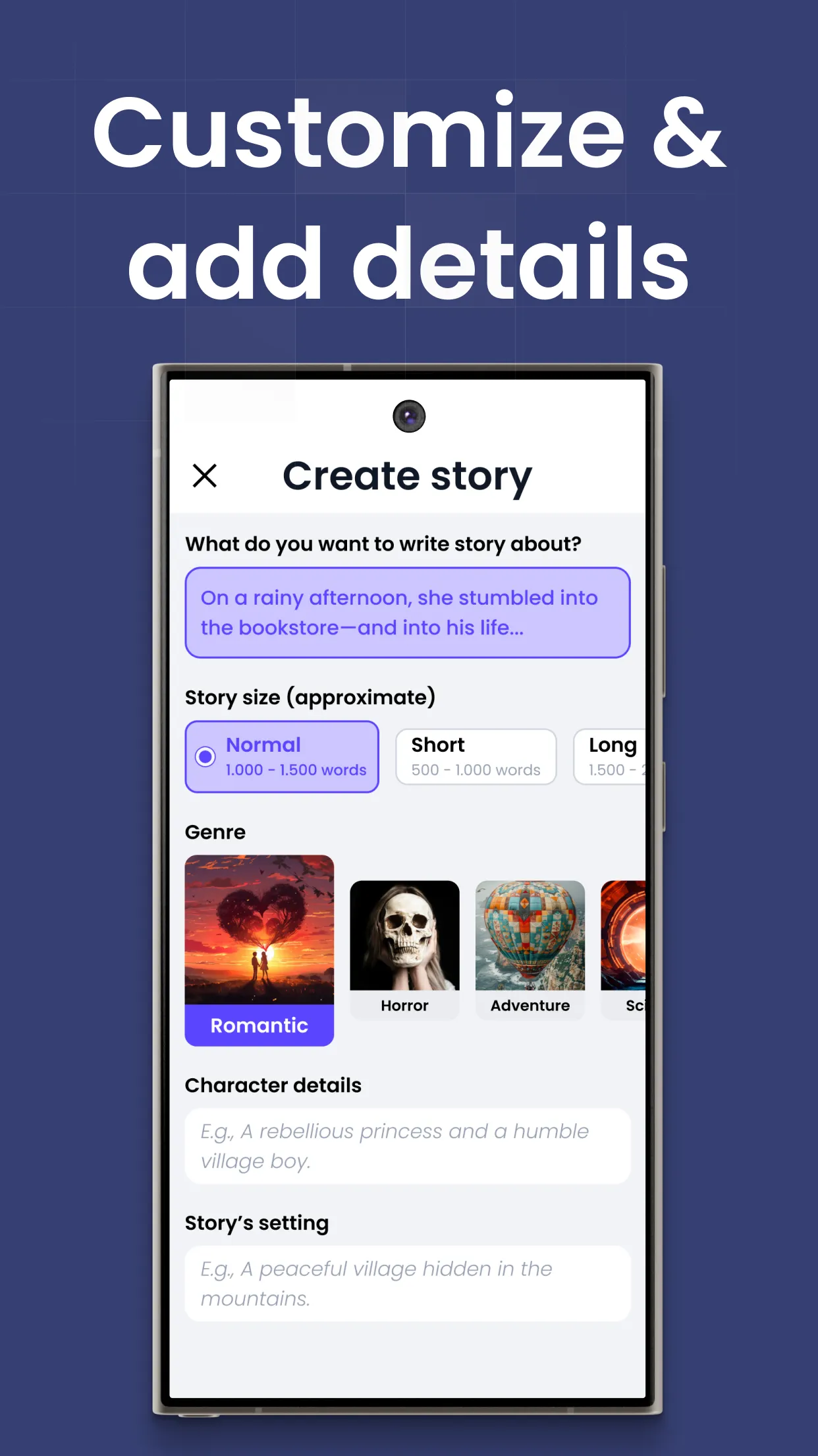 AI Story Generator AI Writer | Indus Appstore | Screenshot
