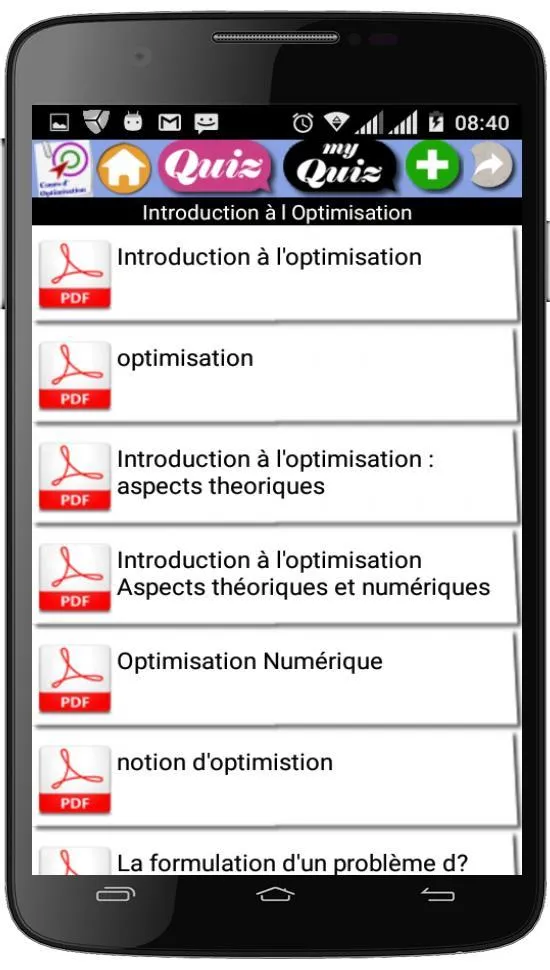 Cours d’Optimisation | Indus Appstore | Screenshot