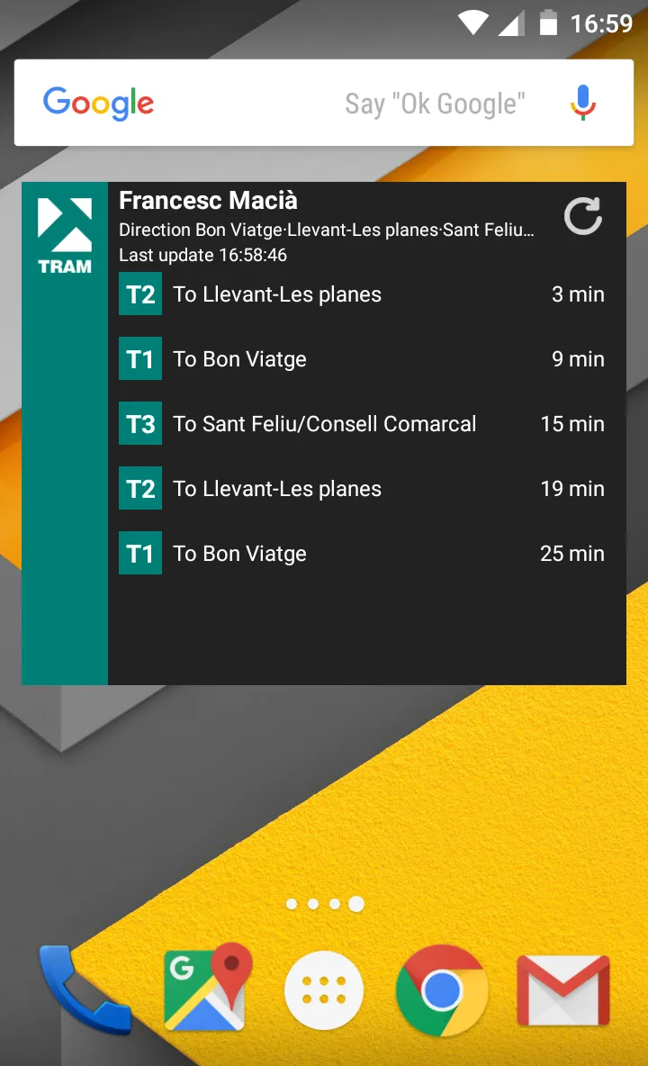 TRAM Barcelona | Indus Appstore | Screenshot