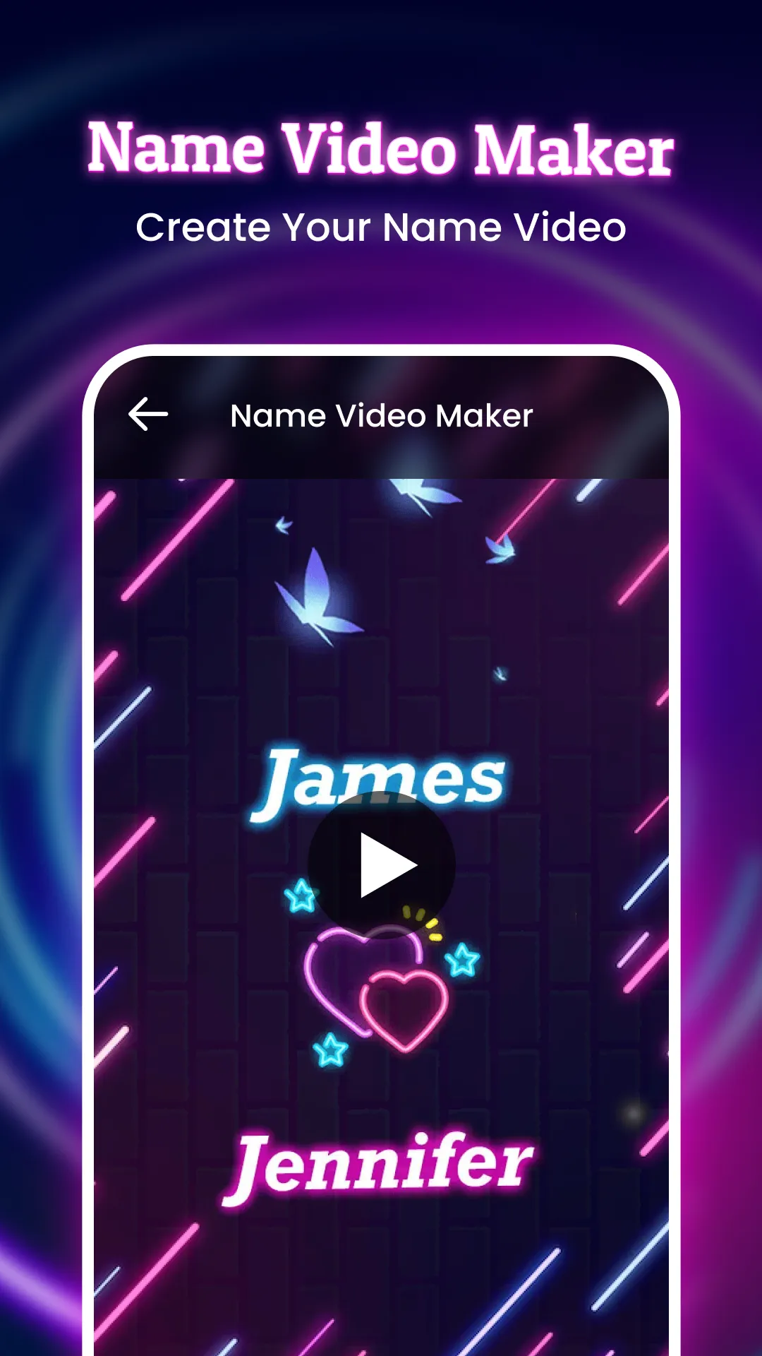 Name Video Maker With Songs | Indus Appstore | Screenshot