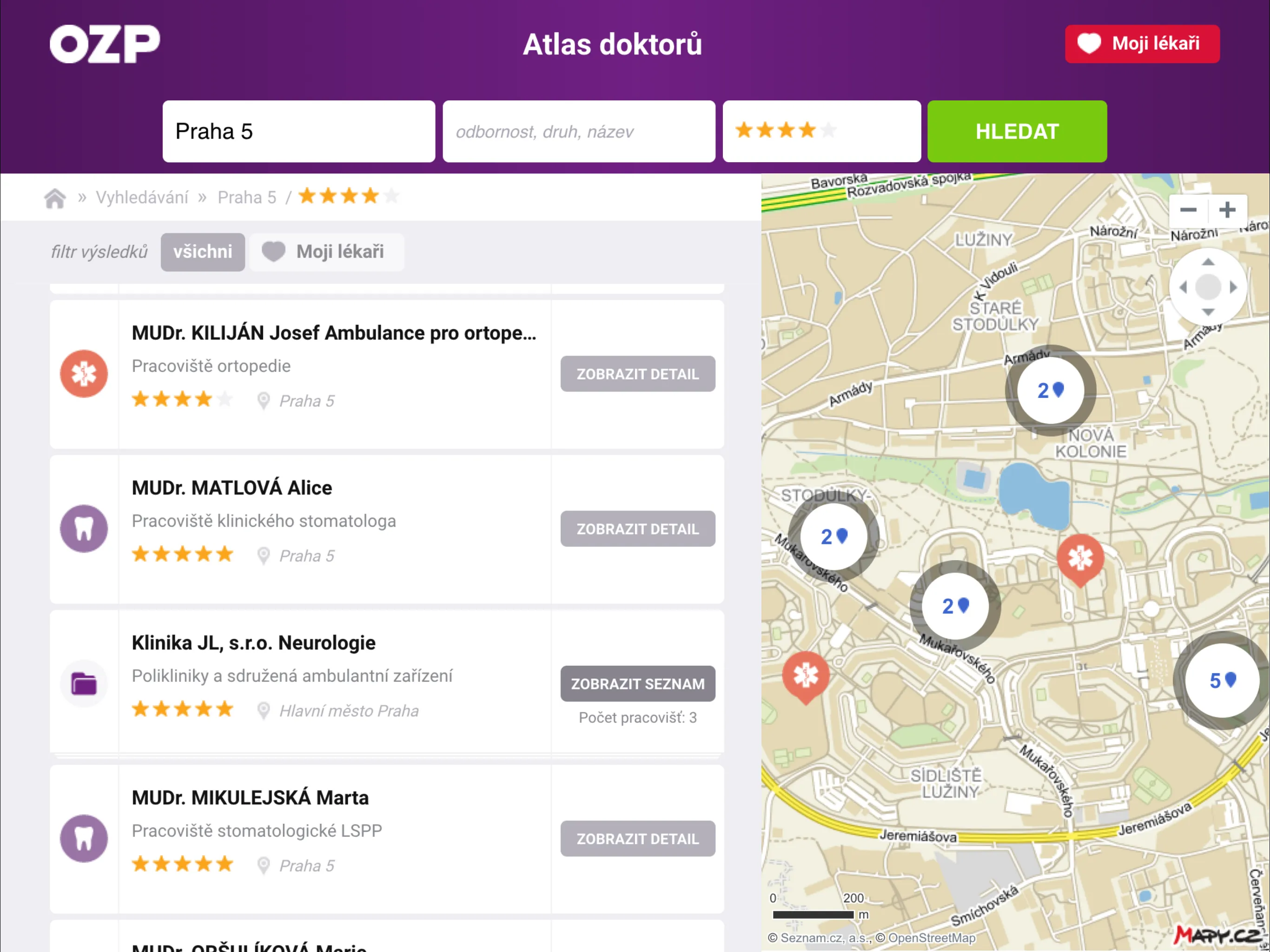 Atlas doktorů | Indus Appstore | Screenshot