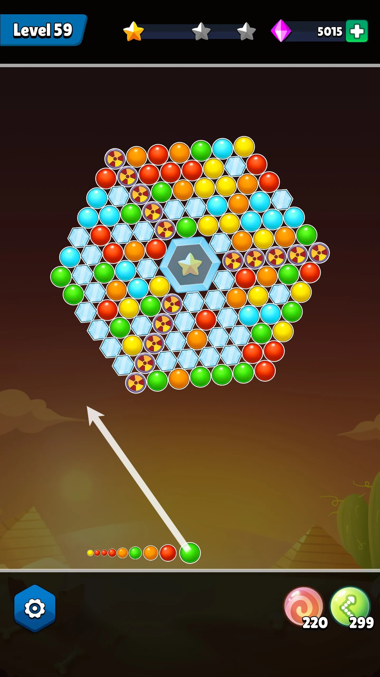 Bubble Cloud: Shooter Spinner | Indus Appstore | Screenshot